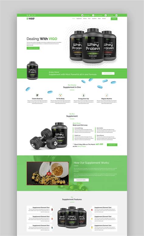 Product Page Template Example 1