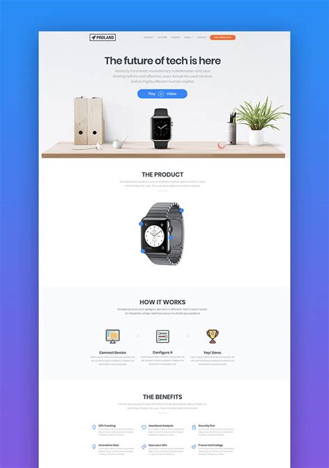 Product Page Template Example 3