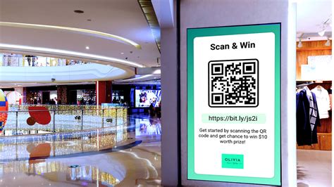 Product Promotion QR Code Poster