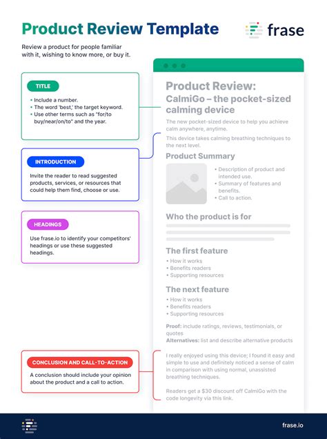 Product Review Template