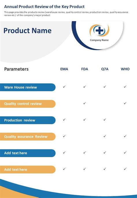 Product review template example 4