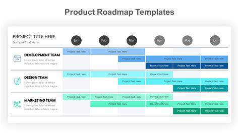 Product Roadmap Template PPT