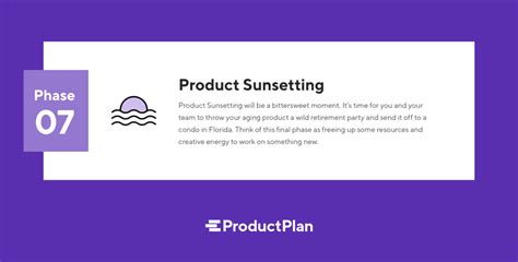 Product Sunset Plan Template Example