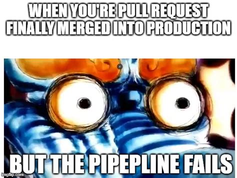 Image of a person being productive and avoiding pipeline memes