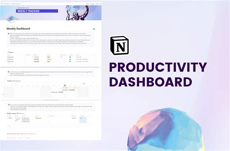 Productivity Dashboard Notion Template