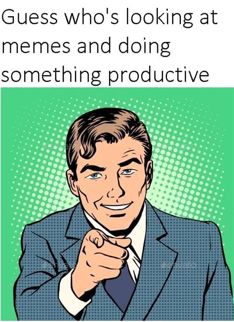 Productivity Meme Template