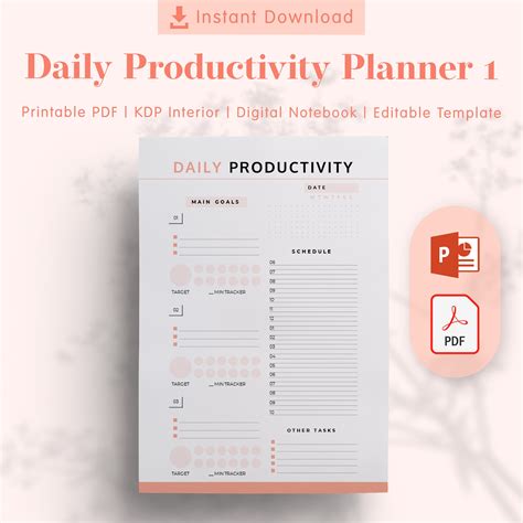 Cute Planner Templates Example 9