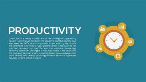 Productivity PowerPoint template example