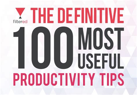 Productivity Tip 3