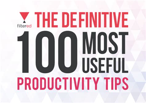 Productivity Tip 8