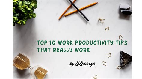 Productivity Tips