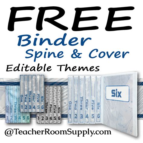 Professional Binder Spine Template