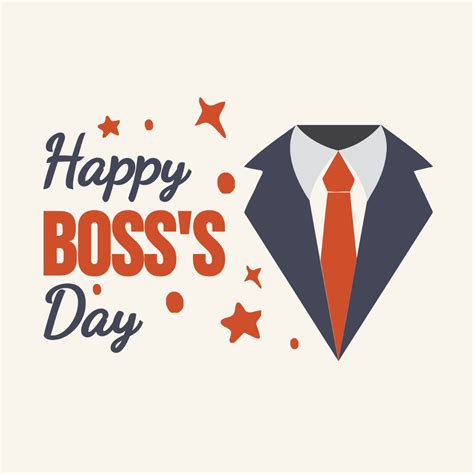 Professional Boss's Day Template