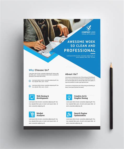 Professional Business Flyer Template Design