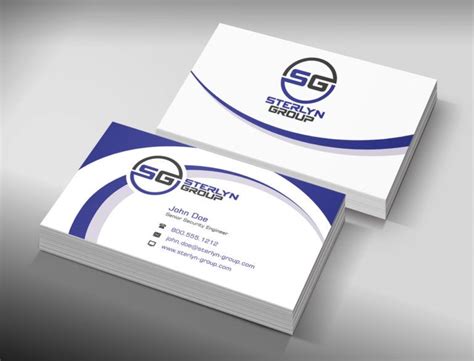 Professional and Conservative Business Card