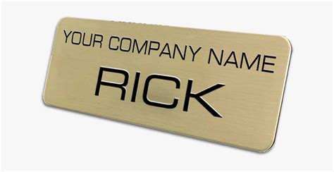 Professional design name tag template