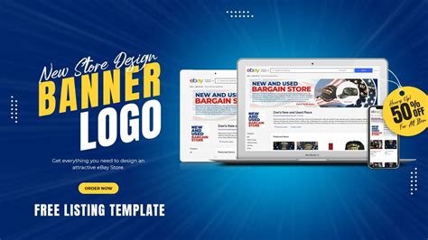 Professional Ebay Store Banner Template