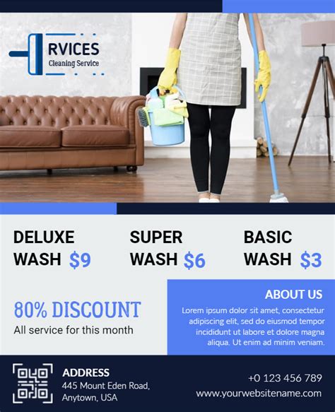 Professional House Cleaning Flyer