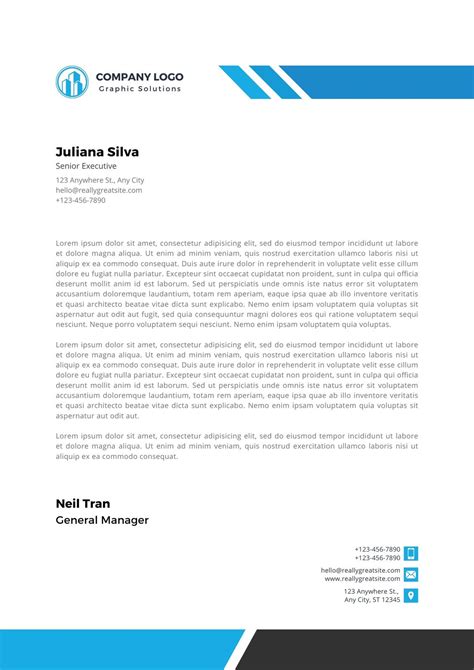 Professional Letterhead Template