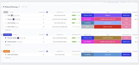 Professional Podcast Template Elements