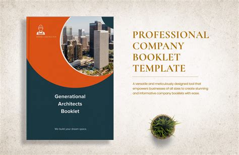 Professional Product Booklet Template