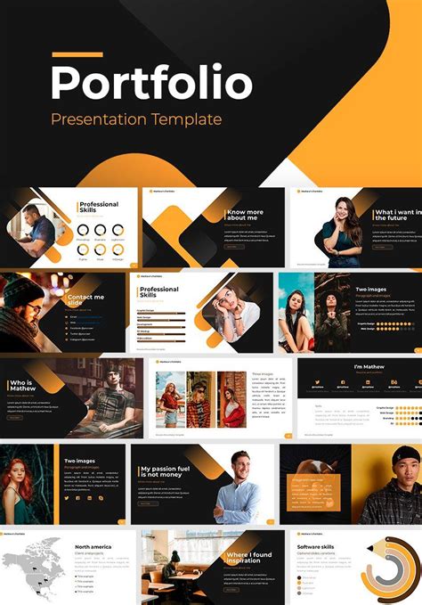 Professional Profile Portfolio Template