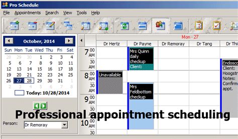 Professional Scheduling Techniques