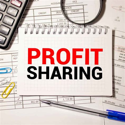 A picture of a pie chart, symbolizing profit sharing