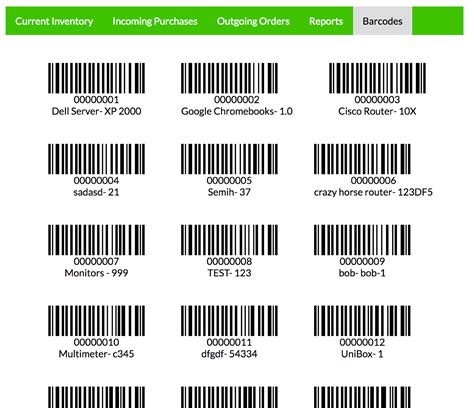 Common Applications of the Program A Symbol Barcode Scanner