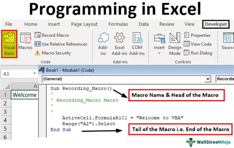 Programming Excel