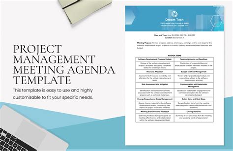 Project Agenda Template