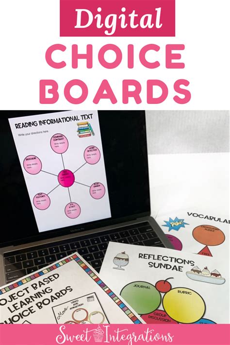 Project-Based Learning Choice Board