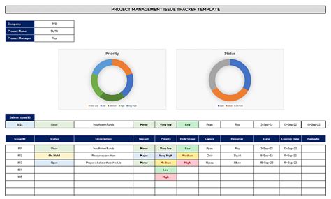 Project Management Issue Tracking