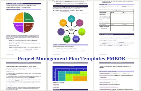 Project Management Plan Template PMBOK