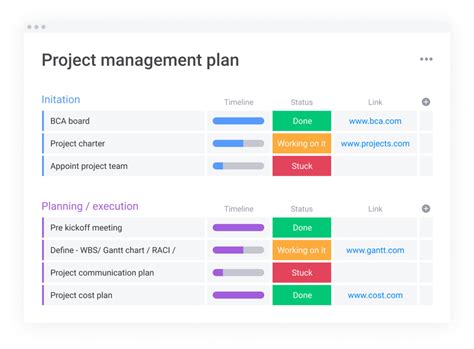 Project Management Template Image 2