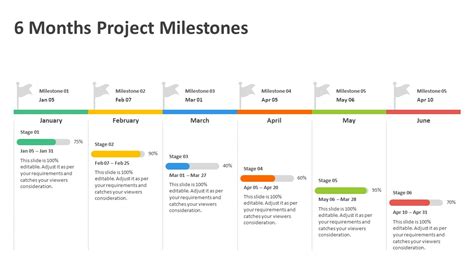 Project Milestone Template PPT Example 6