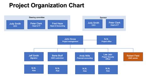 Project Organization Chart Best Practices