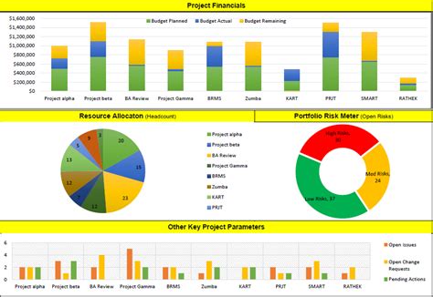 Project Portfolio Analytics Template