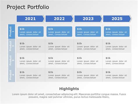 Project Portfolio Template with Images