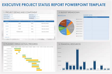 Project Progress Report Template PowerPoint