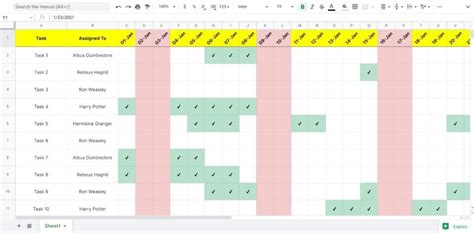 Project Resource Planning Template 5