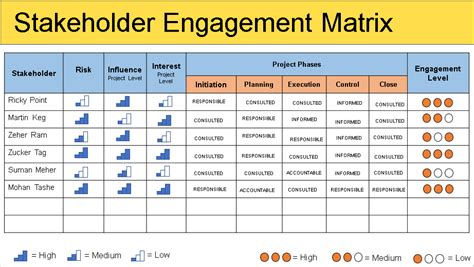 Project Stakeholder Analysis Template