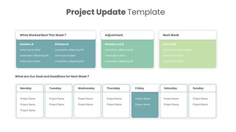 Project Status Update Template 2