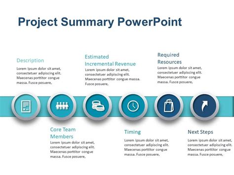 Project Summary PowerPoint Template