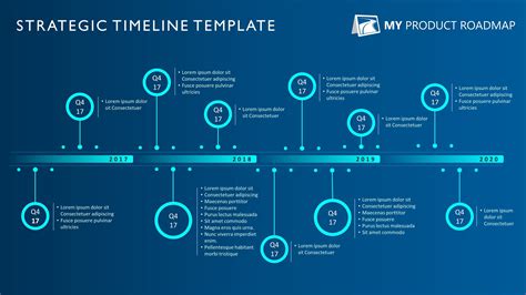 Project Timeline Slide Template