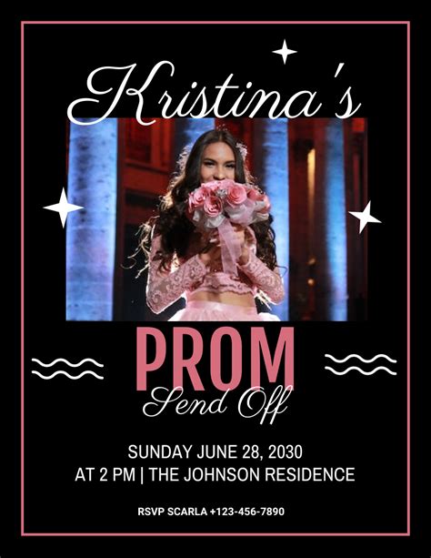 Prom Send Off Flyer Template Gallery 4