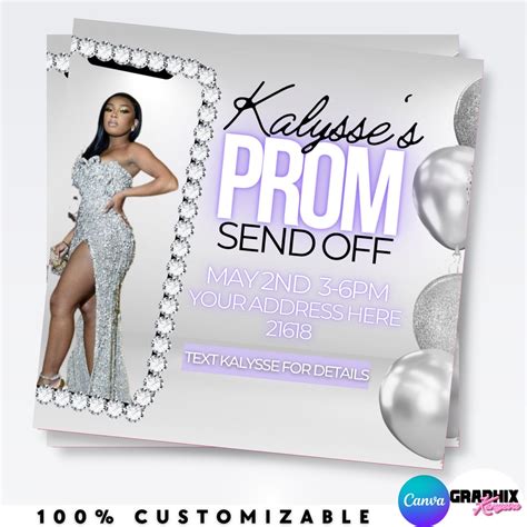 Prom Send Off Invitation Templates