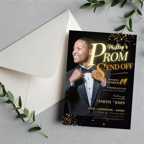 Prom Send Off Invitation Timing