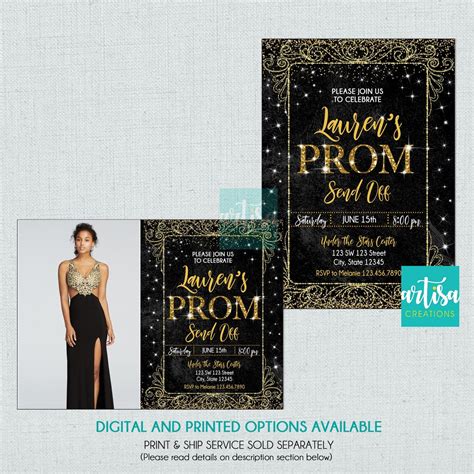 Prom Send Off Invitation Wording Samples