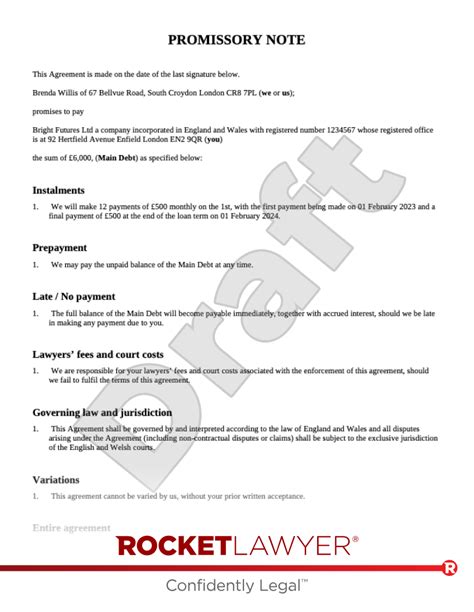 Maryland Promissory Note FAQs